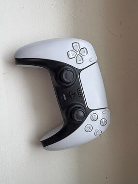Sony DualSense Wireless Controller in White and Black